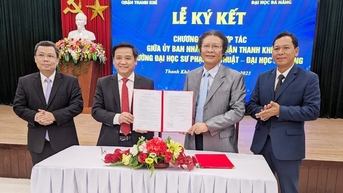 Nhiều quận, huyện hợp tác với trường đại học đào tạo cán bộ