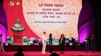 Tổng duyệt Lễ trao danh hiệu NSND, NSƯT lần thứ 10
