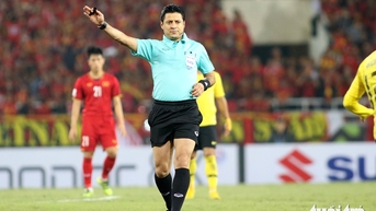 Trọng tài đẳng cấp World Cup bắt chính trận Việt Nam - Indonesia