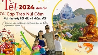 Du xuân trên Lâm Viên núi Cấm