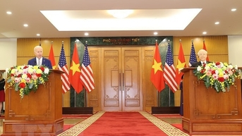 Việt Nam-Hoa Kỳ thông qua Tuyên bố chung
