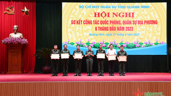 Bộ CHQS tỉnh Quảng Ninh phát huy toàn diện trên các lĩnh vực