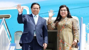 Thủ tướng Phạm Minh Chính và Phu nhân lên đường thăm chính thức Hàn Quốc