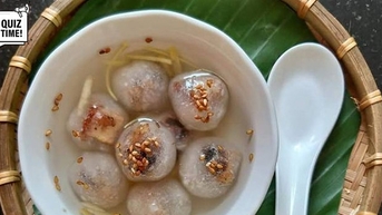 បង្អែមចំលែកដែលញ៉ាំជាមួយសាច់នៅ Hue