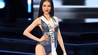 "Món nhạt vị" Bùi Quỳnh Hoa mang gì đến "bàn tiệc" sắc màu của Miss Universe 2023