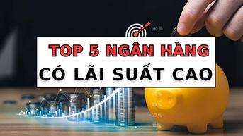 ការដាក់ប្រាក់សន្សំរយៈពេល 6 ខែ ធនាគារកំពូលទាំង 5 ដែលមានអត្រាការប្រាក់ខ្ពស់បំផុតនៅថ្ងៃនេះ