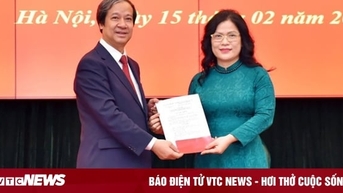 Công bố quyết định bổ nhiệm nữ Thứ trưởng Bộ Giáo dục và Đào tạo