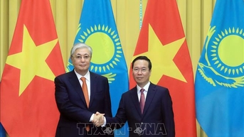 Thông cáo báo chí chung về kết quả chuyến thăm Việt Nam của Tổng thống Kazakhstan