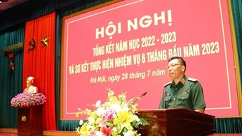 Học viện Quốc phòng tích cực đổi mới đào tạo, hướng tới xây dựng học viện số