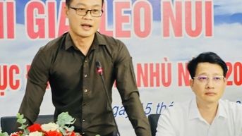 "구름 위를 걷다" 등반 대회에는 100명의 기자가 참여합니다.