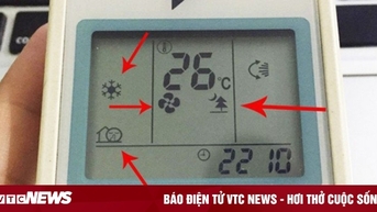 Giải mã những ký hiệu kỳ lạ trên remote điều hòa