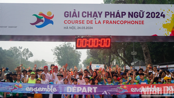 [Ảnh] Giải chạy Pháp ngữ 2024 kết nối cộng đồng yêu tiếng Pháp tại Việt Nam