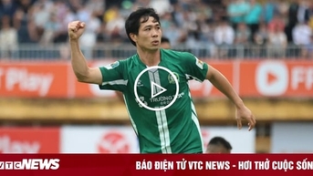 Công Phượng lại ghi bàn, dẫn đầu danh sách vua phá lưới giải Hạng Nhất