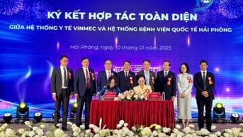 Hệ thống y tế Vinmec và hệ thống Bệnh viện Quốc tế Hải Phòng hợp tác toàn diện