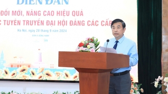 ភ្នាក់ងារសារព័ត៌មានរបស់បក្សចែករំលែកបទពិសោធន៍ក្នុងការលើកកម្ពស់ប្រសិទ្ធភាពការងារឃោសនាសម្រាប់សមាជបក្សគ្រប់កម្រិត។