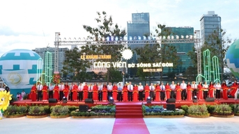 Thêm điểm vui chơi mới cho người dân TPHCM tại bờ sông Sài Gòn