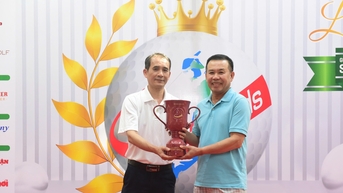 Golfer Mai Quốc Hội và Nguyễn Trọng Tiến vô địch Giải golf Swing for the Kids 2024