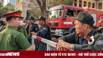 ការរឹតបន្តឹងសន្តិសុខនៅឯការកាត់ក្តី Truong My Lan និងអ្នកសមគំនិត