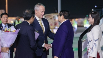 Thủ tướng Phạm Minh Chính đến Australia