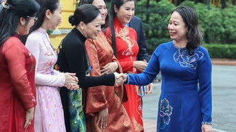 Quyền Chủ tịch nước Võ Thị Ánh Xuân gặp mặt Hội Doanh nhân trẻ Việt Nam