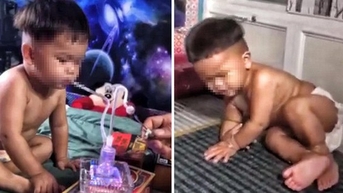 Khởi tố mẹ ruột vụ 'bé trai 3 tuổi bị cha dượng ép hút ma túy'