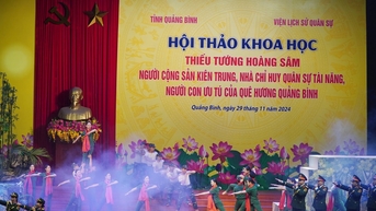 Hơn 50 tham luận tham gia hội thảo khoa học về Thiếu tướng Hoàng Sâm