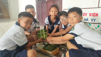 Xuân về trên xã đảo Thạnh An