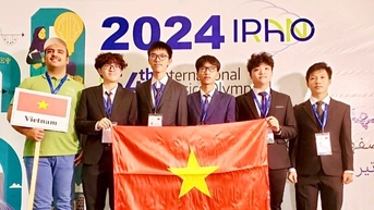 베트남팀, 2024년 국제물리올림피아드에서 '대승'