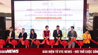 AEON Việt Nam đồng hành cùng tuần lễ hàng Việt và kết nối doanh nghiệp