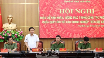 Tháo gỡ khó khăn, vướng mắc đối với doanh nghiệp trong công tác phòng cháy chữa cháy