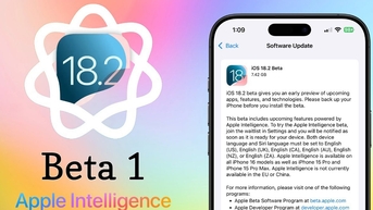 Apple bất ngờ phát hành iOS 18.2 beta 1