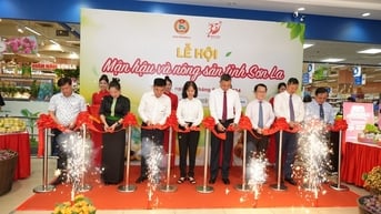 Saigon Co.op khai mạc lễ hội mận hậu và nông sản tỉnh Sơn La