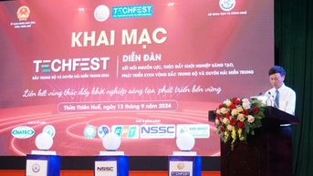 Techfest 2024 Bắc Trung Bộ và Duyên hải miền Trung: Liên kết để phát triển bền vững