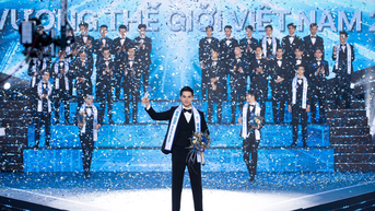 Phạm Tuấn Ngọc đến từ Hải Phòng đoạt danh hiệu nam vương Mr World Vietnam 2024