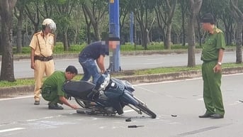 Khởi tố đối tượng quay đầu xe bỏ chạy, tông cảnh sát giao thông