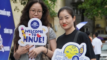 Hơn 100 học sinh giỏi quốc gia nhập học Trường ĐH Sư phạm Hà Nội