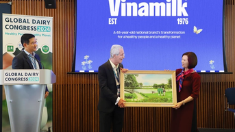 Vinamilk tạo ấn tượng với thương hiệu mới và thông điệp “Để tâm thay đổi” tại Hội nghị sữa toàn cầu 2024