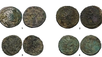 កាក់​កាក់​សម័យ​រ៉ូម៉ាំង​ដ៏​កម្រ​ត្រូវ​បាន​រក​ឃើញ​នៅ​ភ្នំ​អាល្លឺម៉ង់