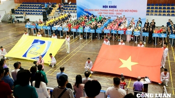 400 vận động viên tham dự Hội khỏe Hội Nhà báo Hà Nội mở rộng lần thứ 29