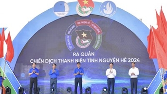 Ra quân Chiến dịch thanh niên tình nguyện hè năm 2024