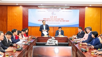 Bước tiến mới cho du lịch golf Việt Nam