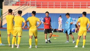 Trợ lý đội Olympic Lê Tấn Tài bất ngờ nhận nhiệm vụ đặc biệt ở ASIAD 19