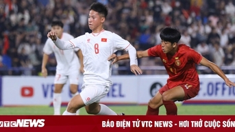 라이브 축구 U17 베트남 2-0 U17 미얀마: Gia Bao 득점
