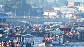 Cần Thơ rộn ràng Ngày hội du lịch Văn hóa chợ nổi Cái Răng