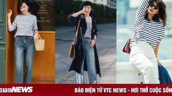 Chiếc áo thun kẻ chưa bao giờ lỗi mốt