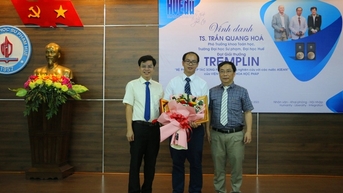 Vinh danh tiến sĩ người Việt đoạt giải thưởng Tremplin của Viện Hàn lâm khoa học Pháp