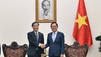 Phó Thủ tướng Trần Lưu Quang tiếp Phó Chủ tịch JICA