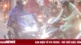 Nhiều nơi ở Bắc Bộ tiếp tục mưa to và dông