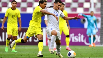 Malaysia thua bạc nhược ở trận ra quân U23 châu Á