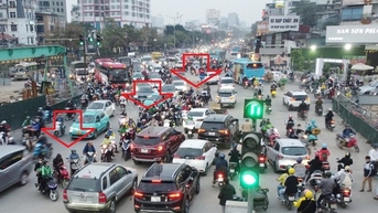 ‘Giải mã’ nguyên nhân ùn tắc kéo dài tại nút giao Giải Phóng